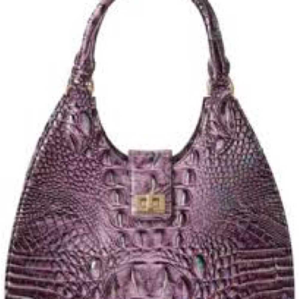 Brahmin Adrian Purple passion Melbourne leather